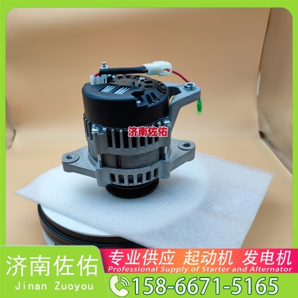 辽宁1001778863起动机JFZ2503K发电机 GR215 配潍柴 WP6 日立｜ZX470｜6WG1 Doosan 大柴 CA6DK 上柴 SC9D 卡特 374F C18 平地机 启动马达